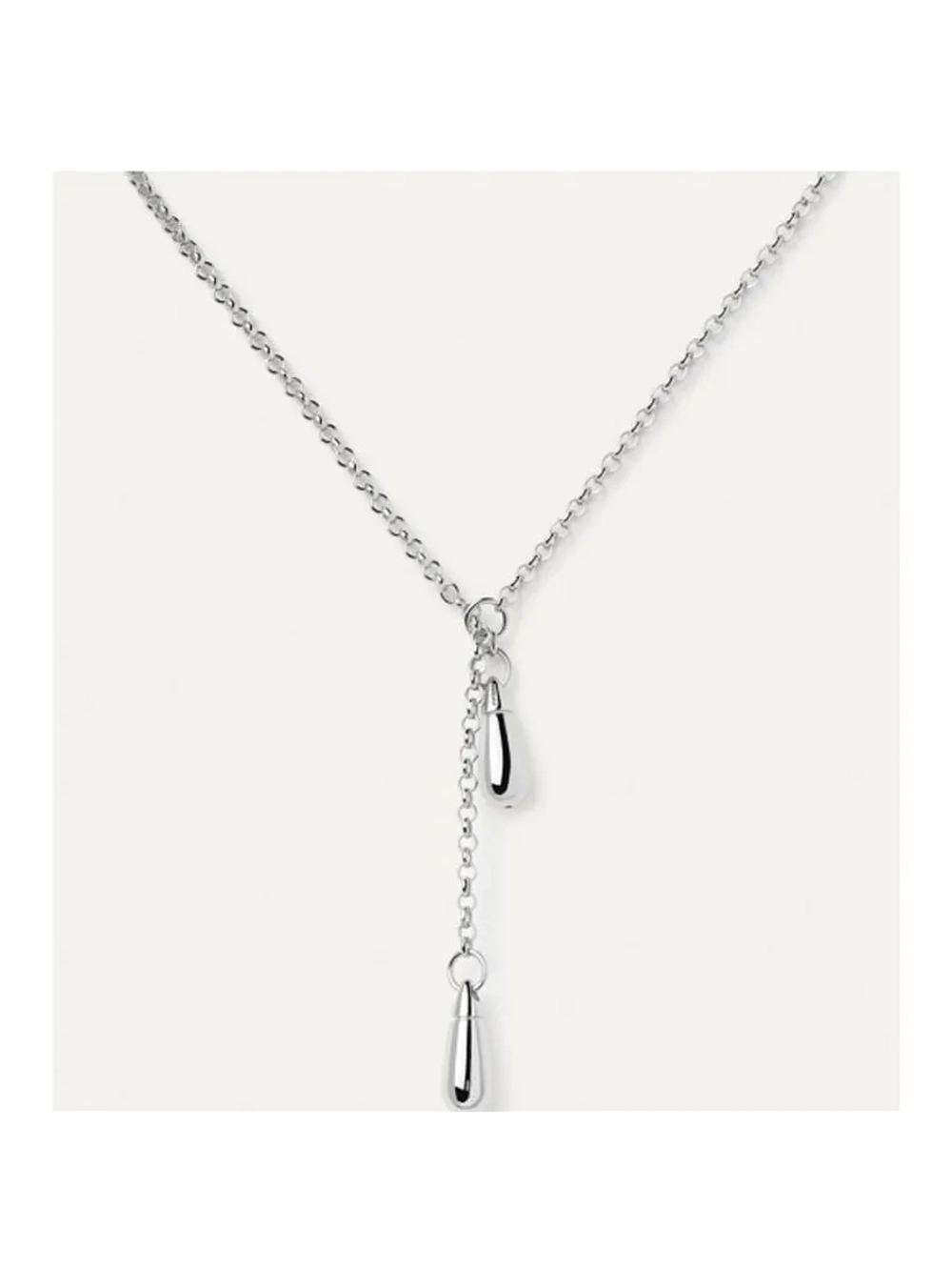 Колье Tango Серебро 925 пробы покрытое родием