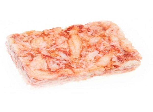Мясо краба стригуна (ДВ)- салатный микс (500г)