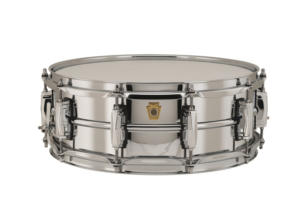 LB400B Chrome over Brass Supraphonic Малый барабан 14" х 5", Ludwig