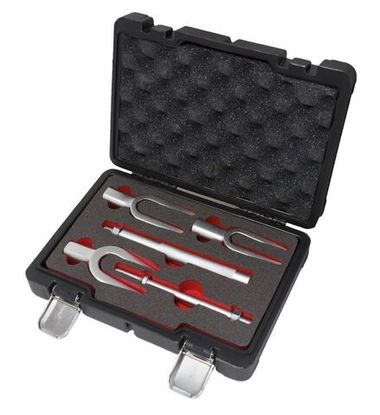 Набор съемников шаровых опор ''Вилка'', 5пр. (размеры зева: 17.4, 23.8, 28.5), в кейсе ''Premium'' Forsage F-04B3024D