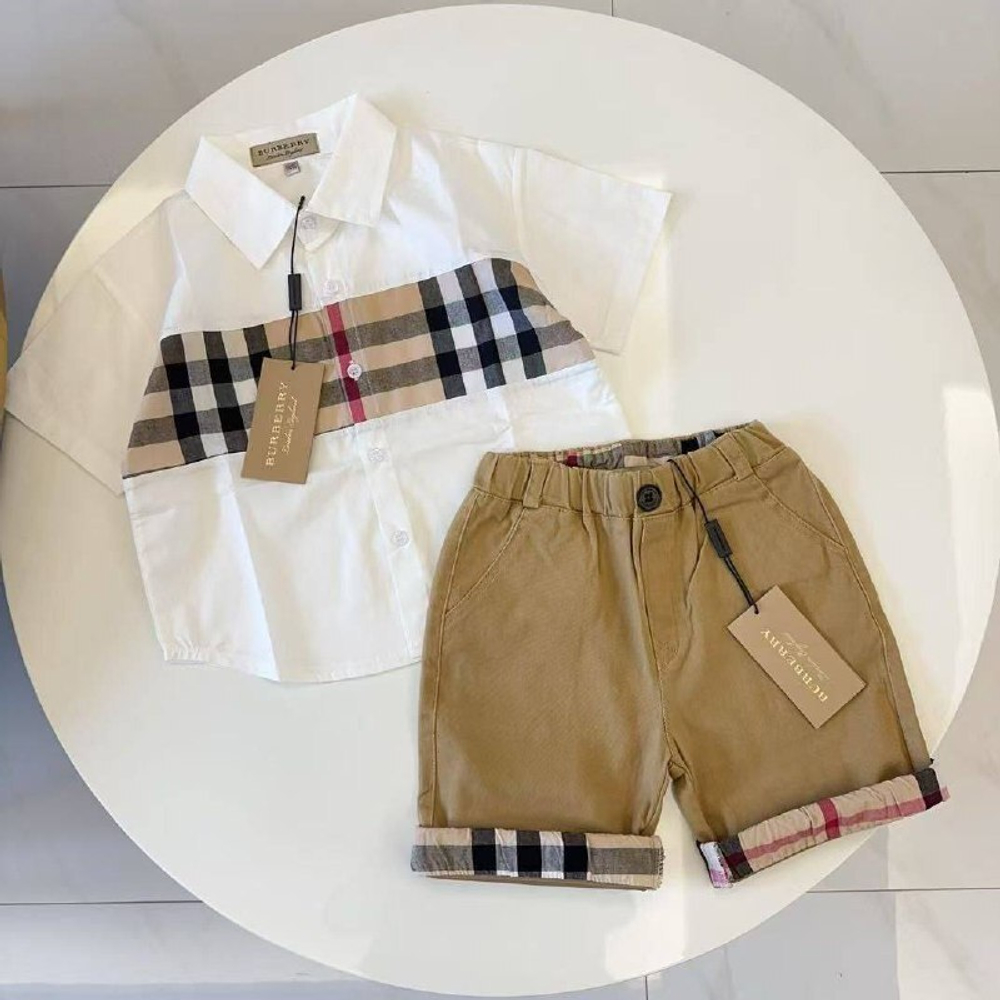 Детский комплект с шортами BURBERRY