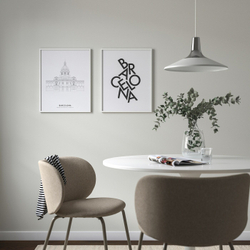 IKEA BILD  (ИКЕА БИЛД)  -  Плакат, Национальный музей искусств Барселоны, 40x50 см