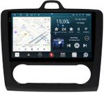 Магнитола для Ford Focus 2 2004-2011 (климат) - RedPower 136 Android 10, Быстрая, QLED+2K, CarPlay, SIM-слот