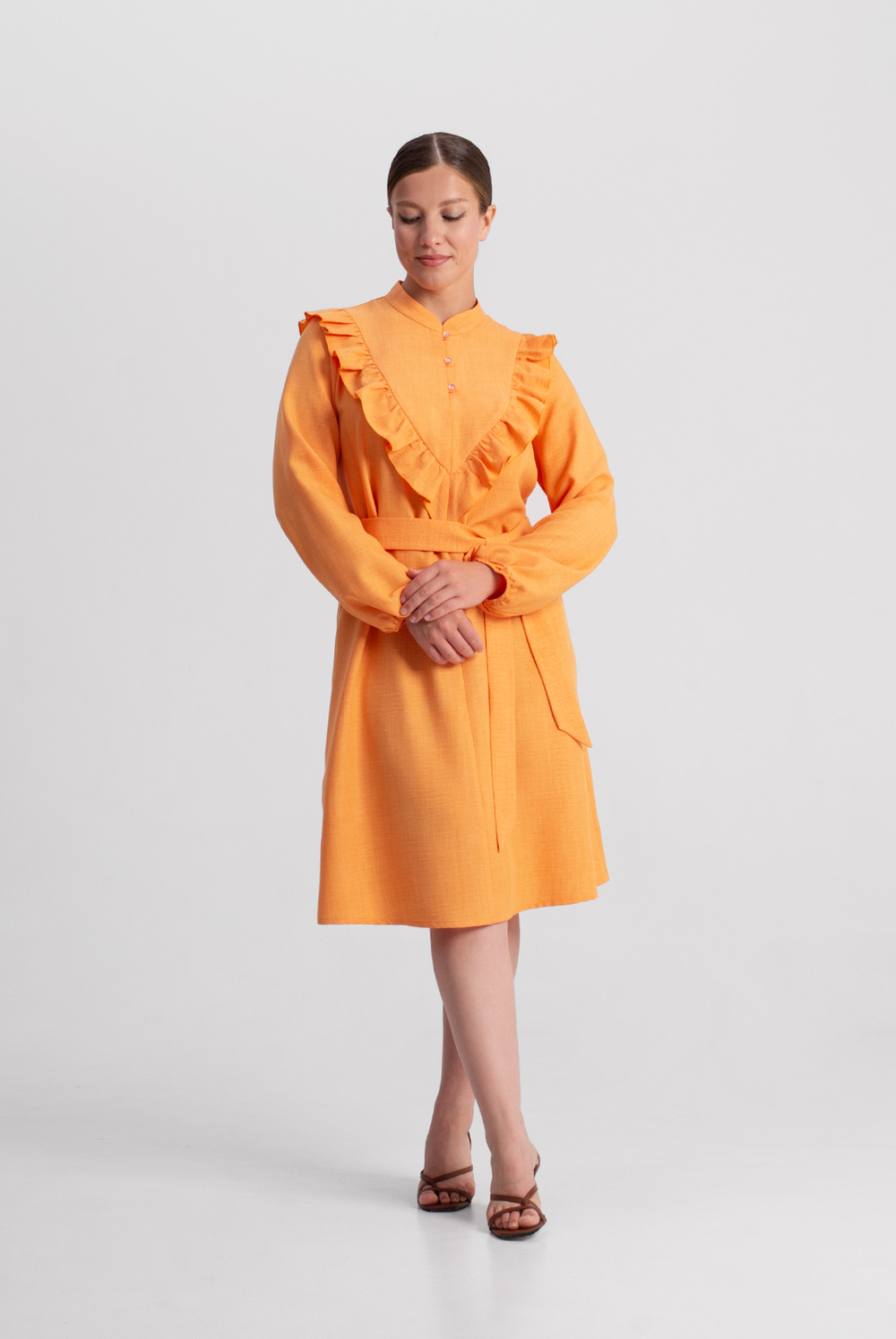 Платье женское 4617з, оранжевый #514Ор054617з