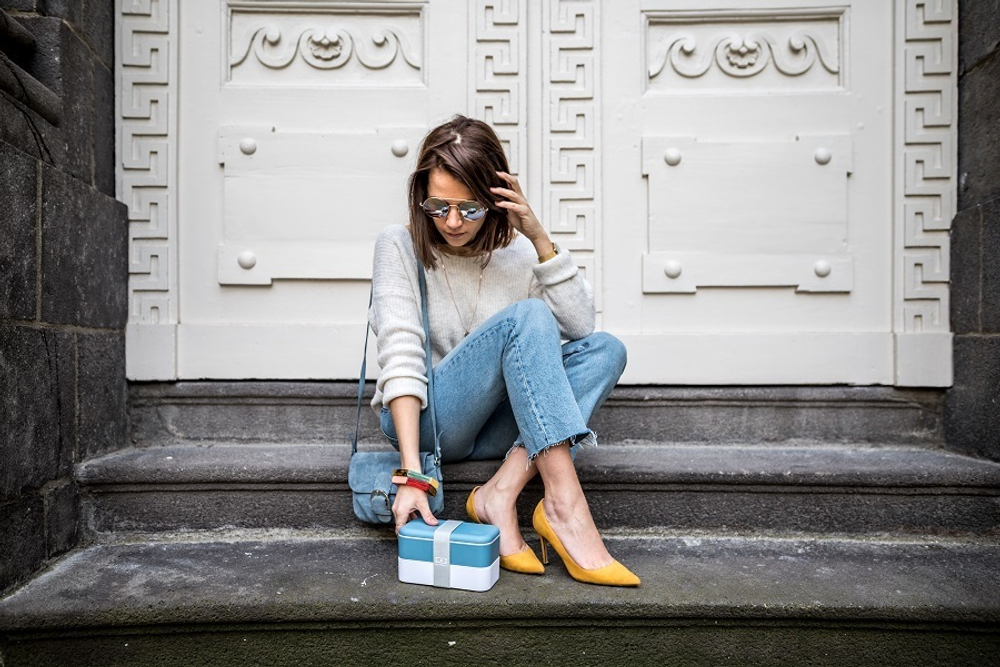 Ланч-бокс mb original denim