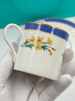 Набор из 2 кофейных пар Tiffany & Co, Tiffany Floral