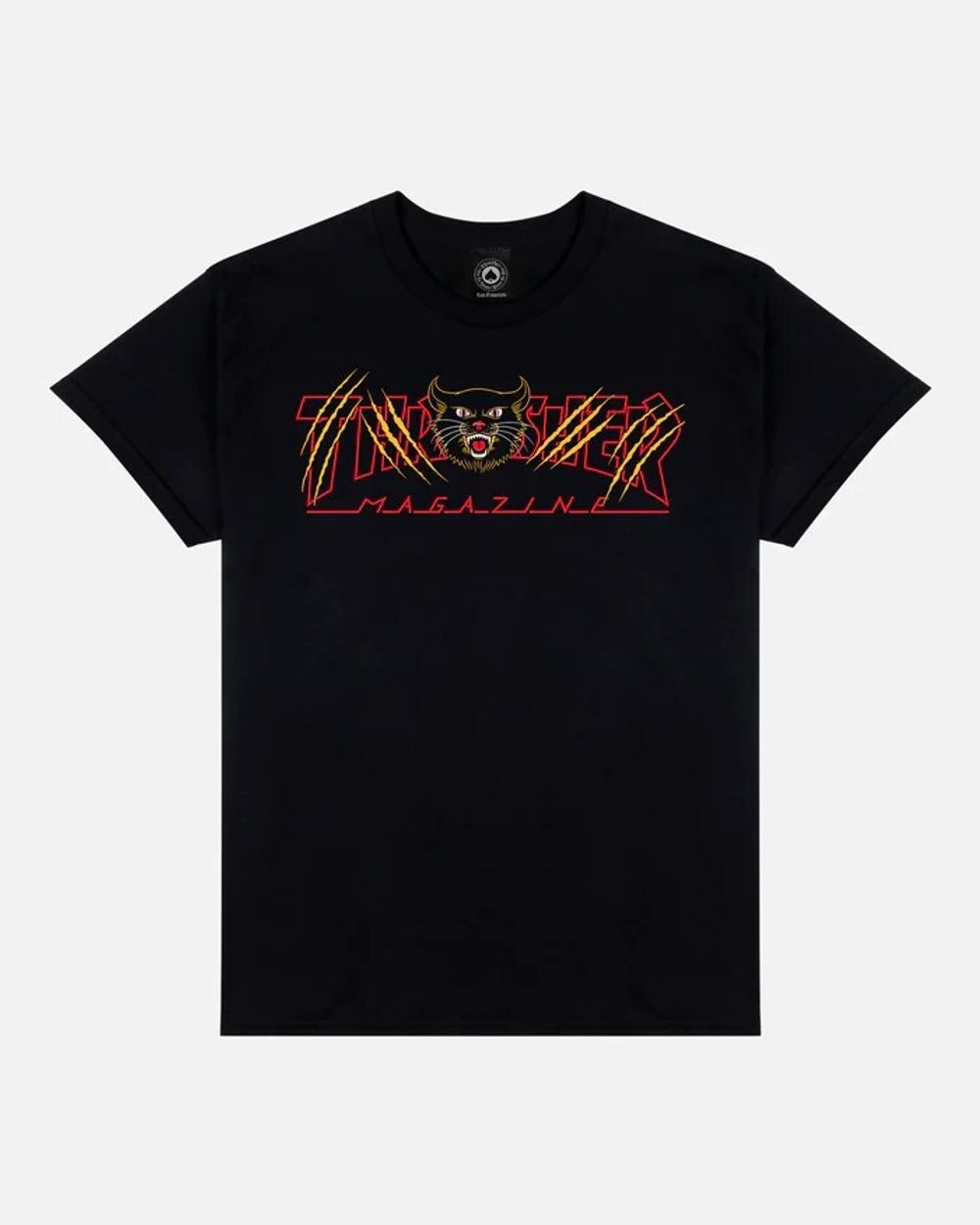Футболка THRASHER GATO BLACK