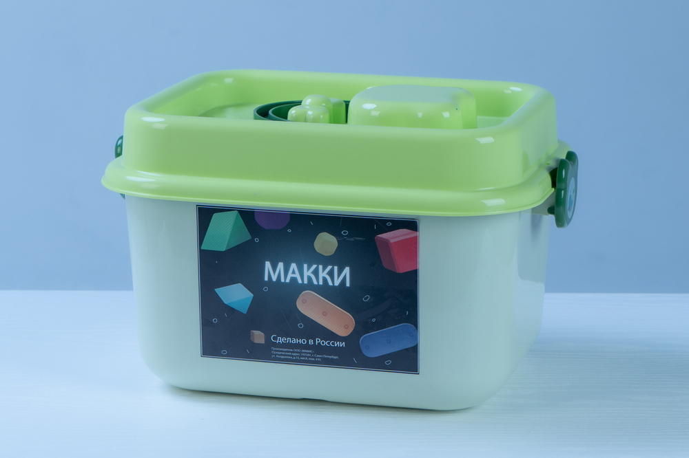 Мягкий магнитный конструктор Макки 60