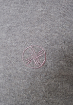 Кофта на молнии ARGYMAQ GREY (ONLY ONLINE)