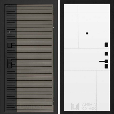 Входная дверь Бункер BN-15 - 21 Белый софт