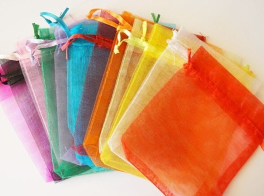 Мешок из органзы 13*20см МИКС 1 шт