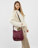 Сумка 545 11 бордовый