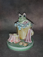 Статуэтка. Фарфор. Лягушачье купание. Albert Kessler. Англия