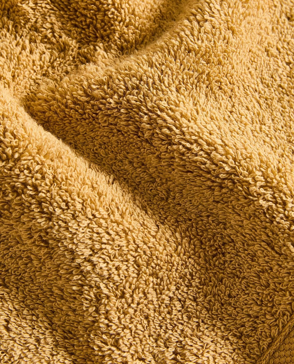 Zara Home - Хлопковое банное полотенце премиум-класса (600 г / м2), горчичный, 100х180 см