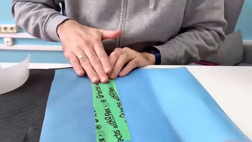 Клейкая армированная лента Tectis Sitko TIF (The Incredible Flex) для мембран и пленок 25метров