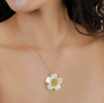 Колье Franck Herval, Goldie, с перламутром и кристаллом, FH26.1-15-64581 (золотистый)