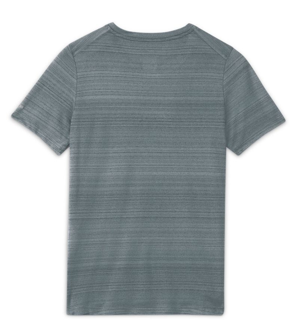 Детская теннисная футболка Nike Kids Miler Dri-Fit - smoke grey