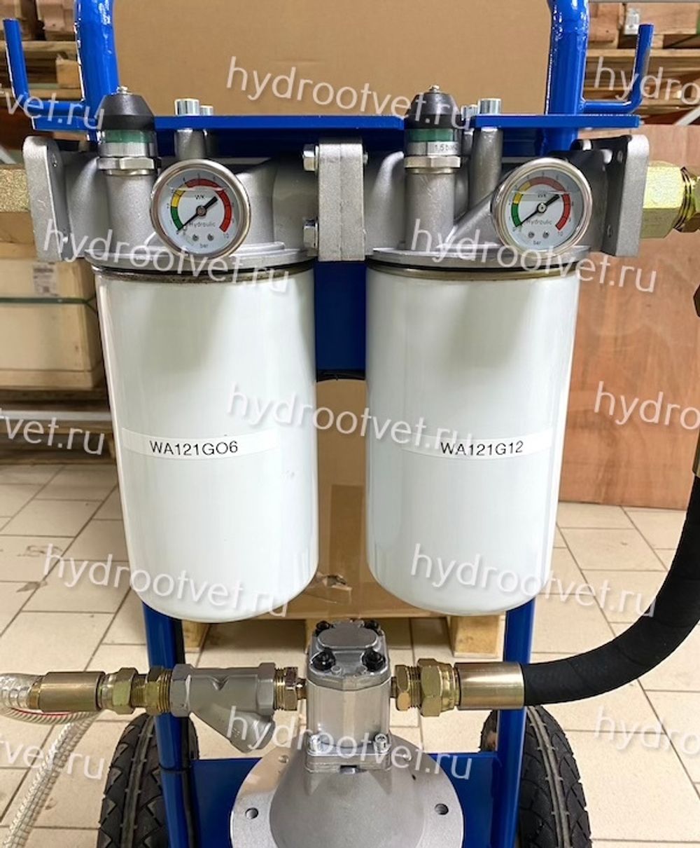 W24K - Фильтрационно-заправочная тележка, 20 л/мин (включая фильтрующие элементы)