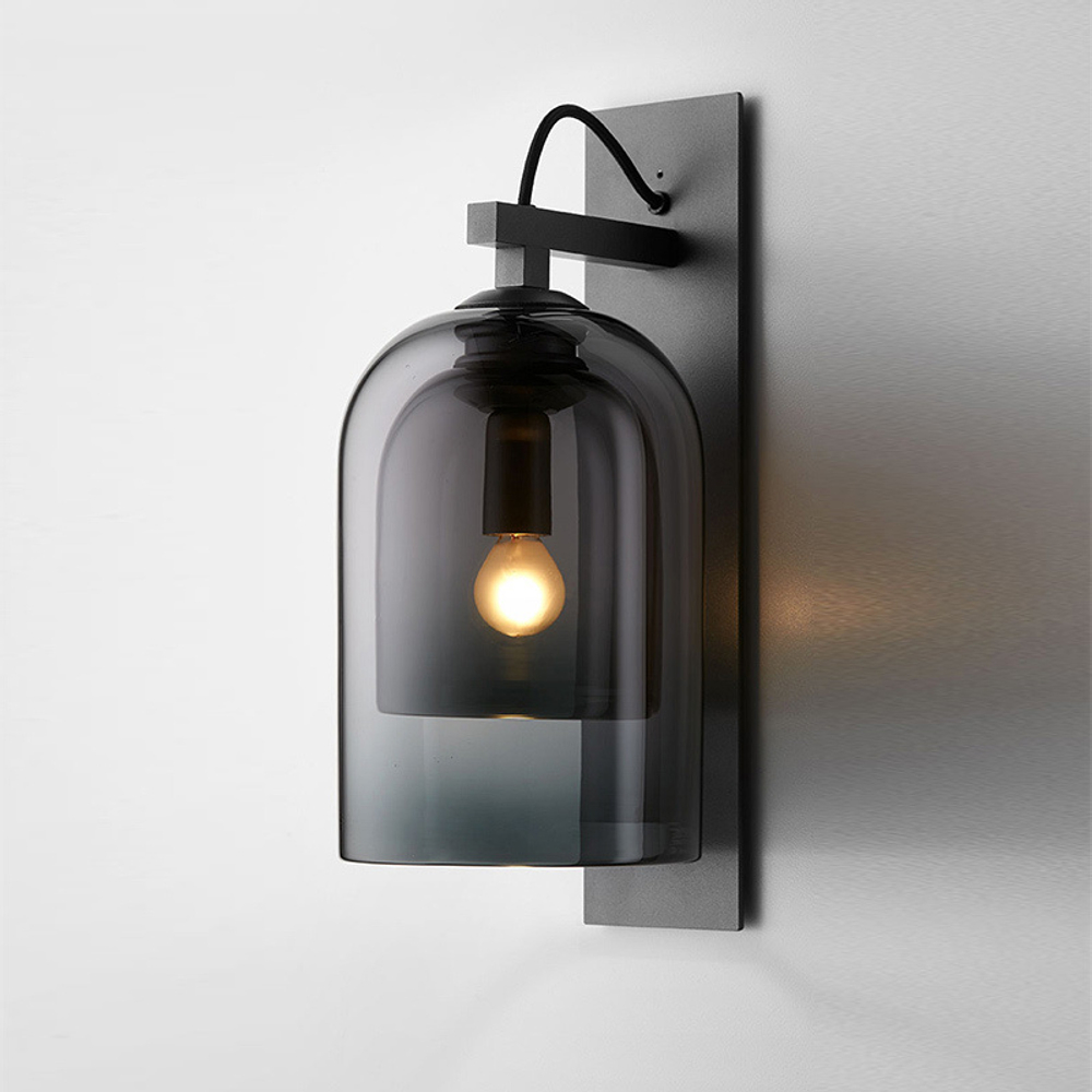 Настенный дизайнерский светильник Lumi by Articolo Lighting (дымчатый)