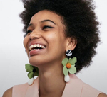 Крупные серьги-пусеты ZARA