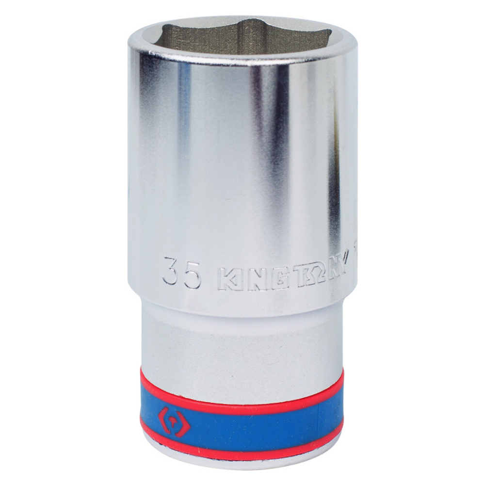 Головка торцевая глубокая шестигранная 3/4&quot;, 35 мм KING TONY 623535M