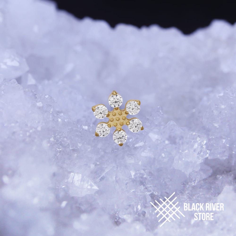 SM Dandelion Crystal PVD Yellow