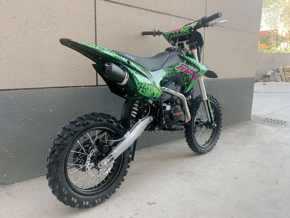 Питбайк BSE EX 17/14 Max13 Green Pink Neon (040)