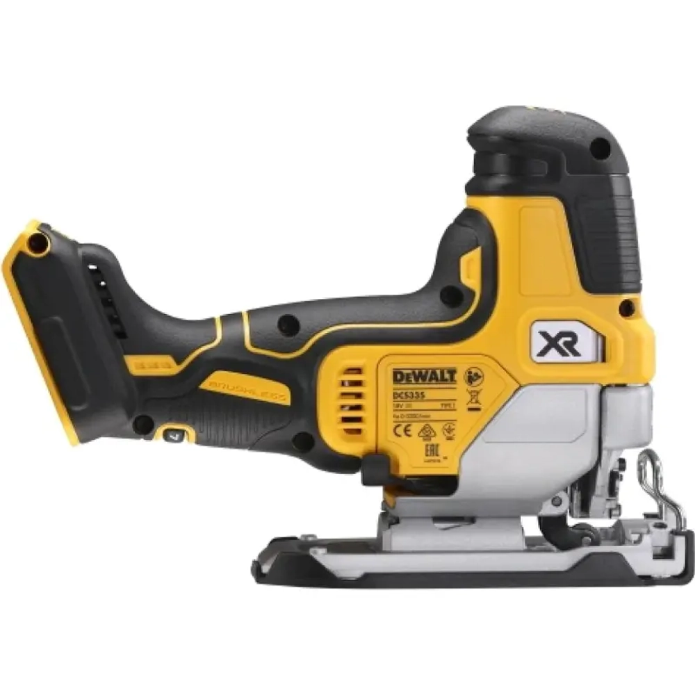 DeWalt DCS335NT аккумуляторный бесщеточный лобзик (без АКБ и ЗУ) DCS335NT-XJ