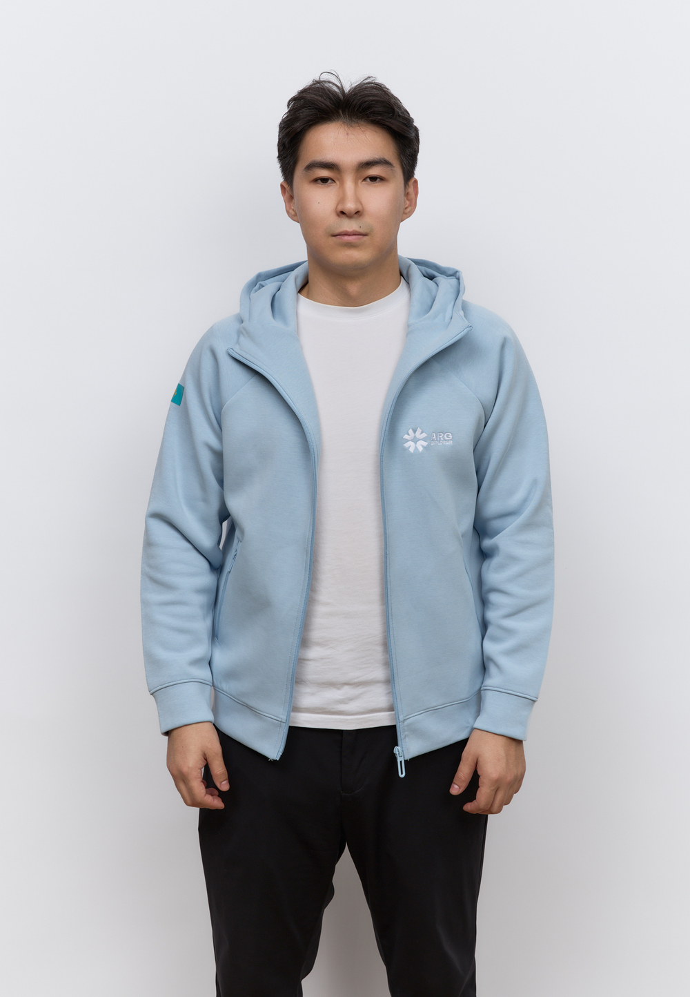 Кофта на замке ARGYMAQ EXPLORER LIGHT BLUE