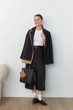 ШОППЕР КВАДРАТНЫЙ ЧЕРНЫЙ