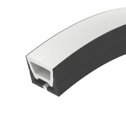 Силиконовый профиль WPH-FLEX-1616-TOP-S11-5m BLACK (Arlight, Силикон) 045759