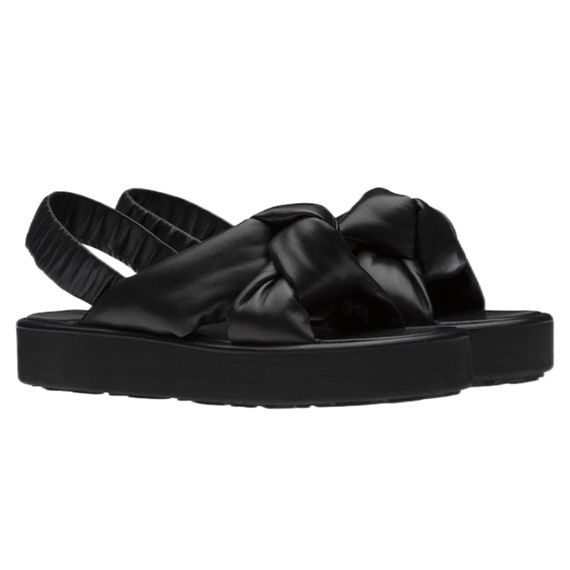 Miu Miu Leather Slip-On 'Black'