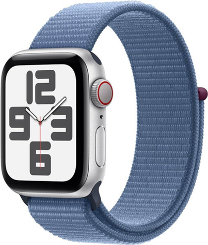 Умные часы Apple Watch SE (Gen 2) 44mm Silver Al Winter Blue SL GPS (MREF3)