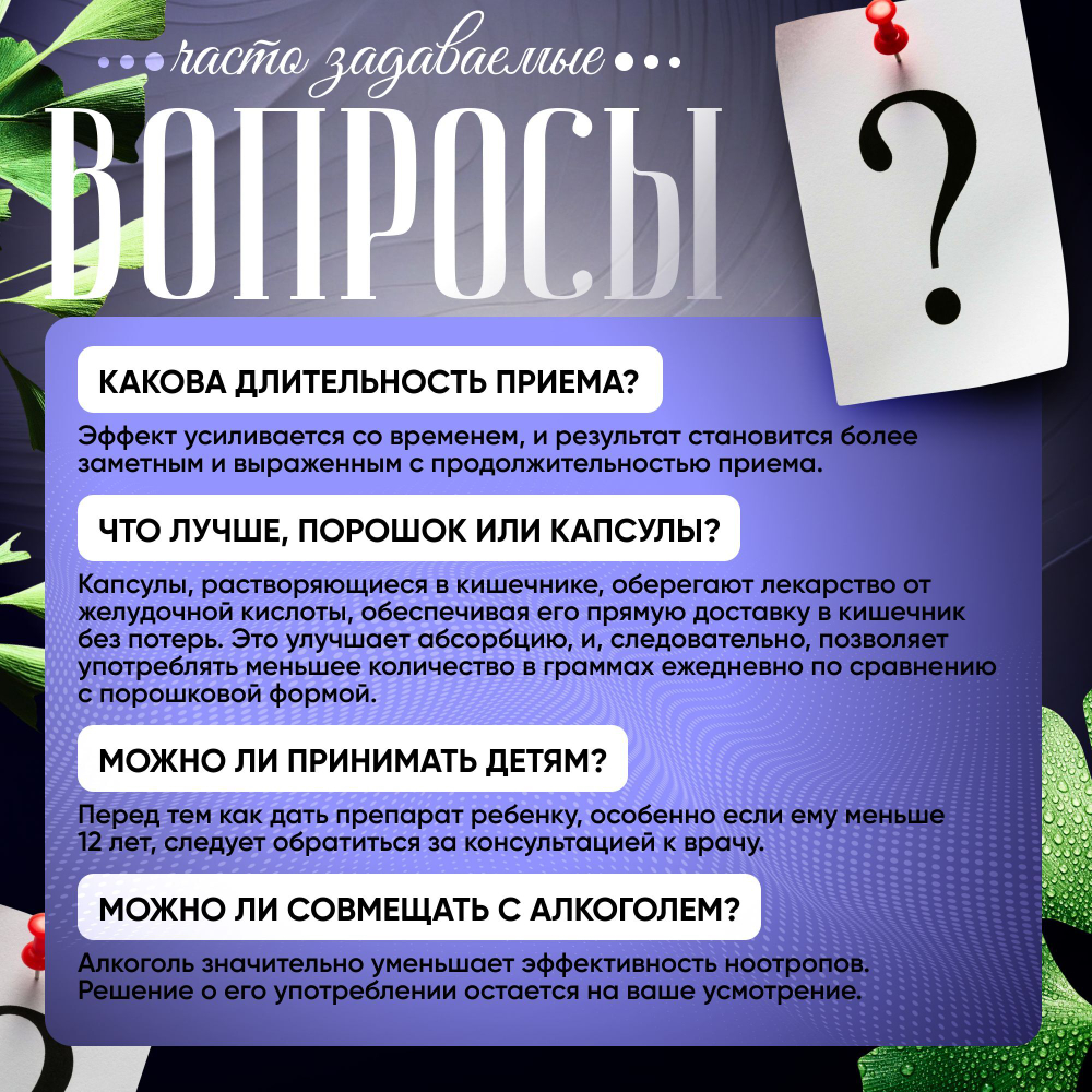 Гинкго Билоба капсулы 90 штук