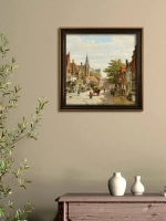 Картина серии "Голландия" настенная для интерьера 36*36 см