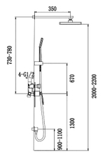 Душевой комплект Timo Helmi SX-4069/00-16SM хром белый