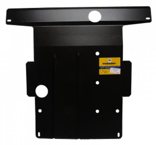 Усиленная защита Motodor картера двигателя, кпп. 2 мм, сталь. для Mazda 323 VI 1998-2001,Mazda 323 VI 2001-2002 арт.01104