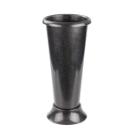 Ваза д/цветов под срезку (D 200,высота 425мм) (чёрный)