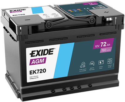 EXIDE - EK720-EXI - Starter Battery