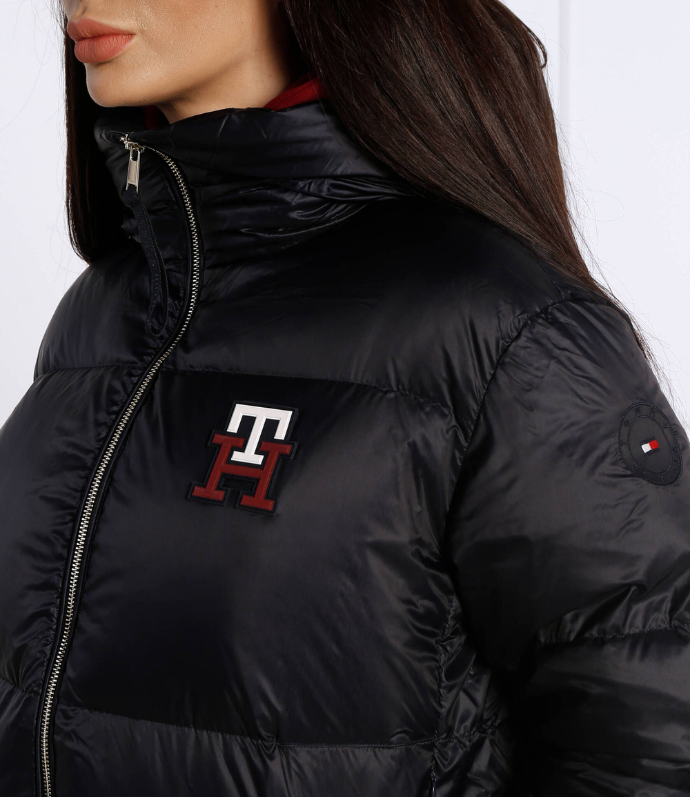 пуховая куртка monogram badge Tommy Hilfiger - темно-синий(WW0WW37479)