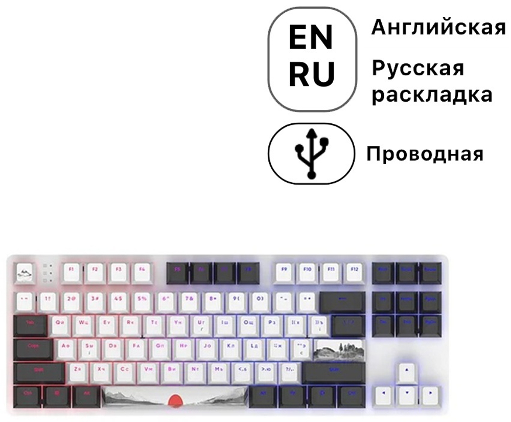 КЛАВИАТУРА DARK PROJECT ONE 87 FUJI