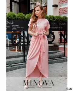 Платье 8609-пудра Minova