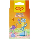 Мел цветной Мульти-пульти набор 4шт квадратный (1/48)