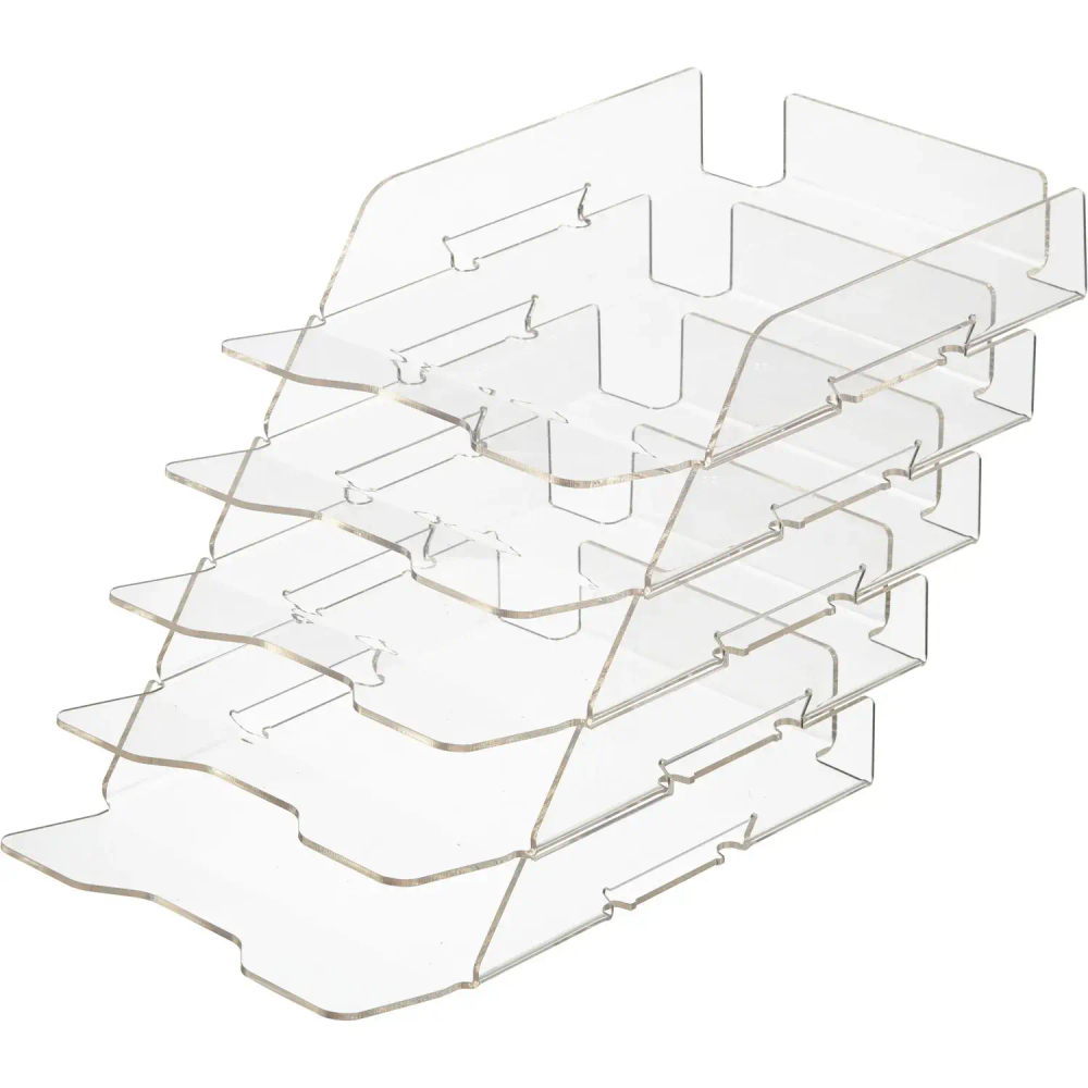 Лоток горизонтальный Attache Selection со смещением на 5 отделенийА4 215х44