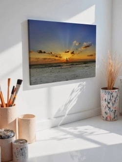 Картина на стену 40 X 50 Закат на море