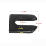 Пластина проставка крепление колеса для Xiaomi M365, M365 Pro