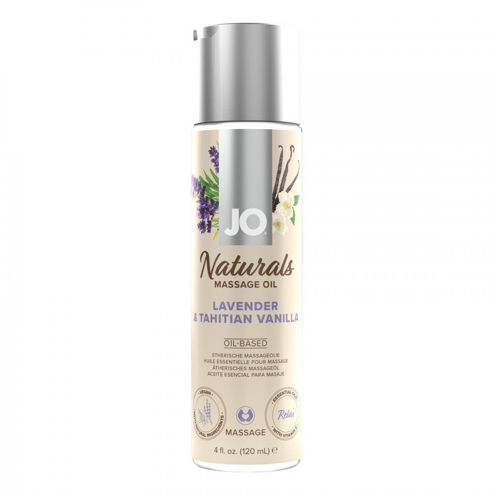 Массажное масло JO Lavender and Vanilla 120 мл