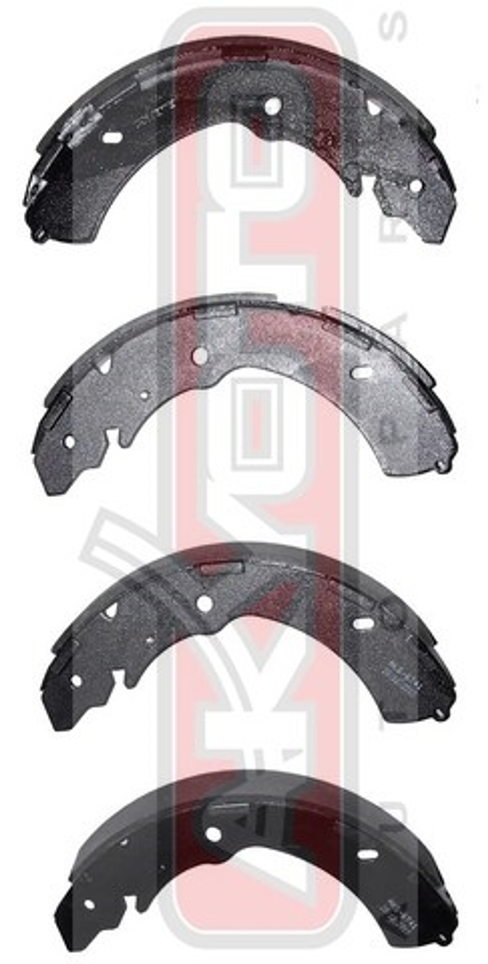 Колодки тормозные барабанные задние AKYOTO AKS6741