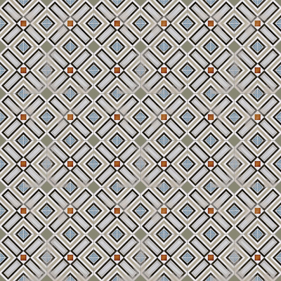 Декор Octogono Ritter Multicolor