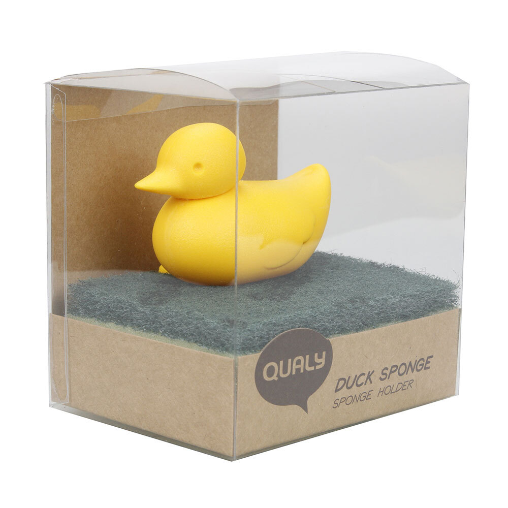 Держатель для губки duck, желтый